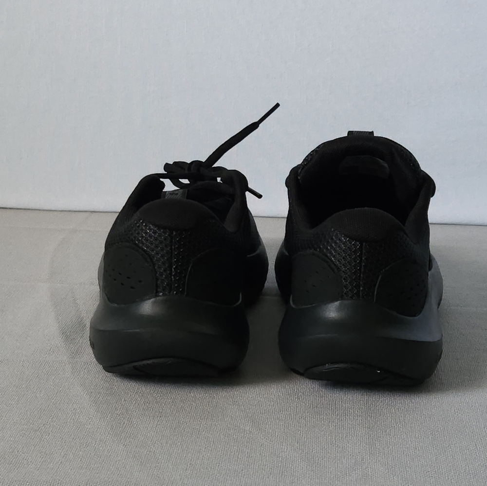 Under Armour Comfort Deluxe Sneakers Mens 9 Black Mesh Lace-Up Athletic Shoes - Picture 5 of 10